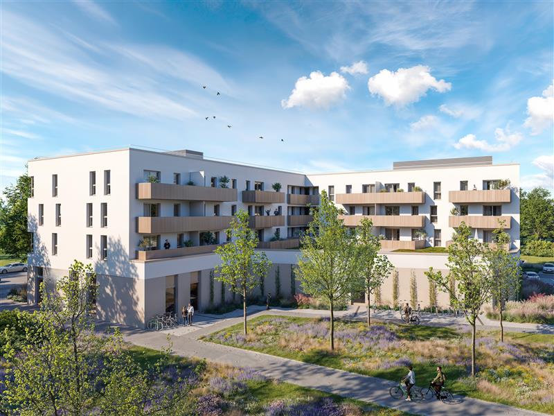 Hainberg Quartier_Visualisierung©Immogent