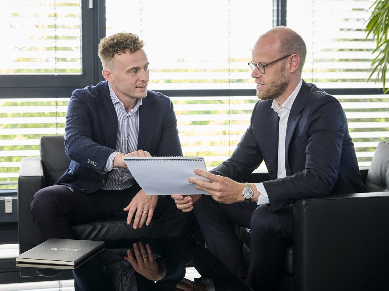 Niklas Kamm (li.) und Sven Sontowski